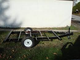 Built on a harbor freight 4x8 utility trailer. Need Trailer Plans Yamaha Grizzly Atv Forum