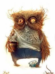 En Cirkin Baykus Owl Animals Illustration Art