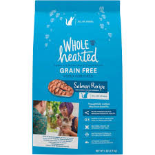 Before you buy anything, check the ingredients on the back. Wholehearted Grain Free All Life Stages Salmon Formula Dry Cat Food Food Treats Household Shop The Exchange