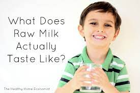 There's a reason for pasteurization. What Does Raw Milk Taste Like Healthy Home Economist