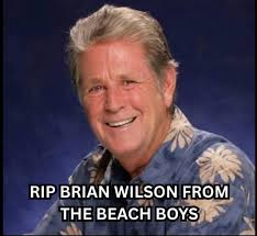 Brian Wilson from The Beach Boys has passed away. He was 82 years old. RIP  to his family and legion of fans.