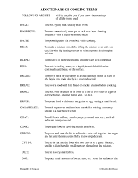To cook in the steam generated by boiling water. Pdf A Dictionary Of Cooking Terms Carol Clim Academia Edu