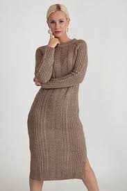 Orme Triko Elbise Elbise Elbise Modelleri Sifon Elbise