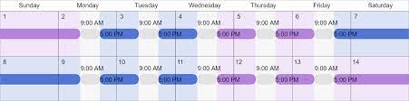 Each parent's work schedule and if child care is a consideration . 2 2 5 5 Visitation Schedule Examples How Does It Work