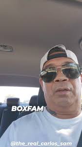 BOXFAM LOVS Carlos Sam , LIKE HES SAID KEEP BOXFAM BUSY