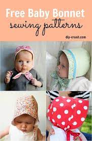 Sew Some Cute Bonnets For Your Little Ones This List Of Free Baby Bonnet Sewing Patterns Hat A Winter B Baby Sewing Patterns Bonnet Sewing Pattern Baby Sewing