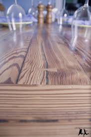Find inspiration to create a better life at home. Reclaimed Heart Pine Farmhouse Table Diy Part 5 Final Assembly Old House Crazy