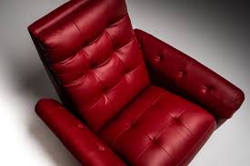 Pileus Comfort Air American Leather Satori Red Pepper Luxury Chairs Comfort American Leather