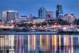 Kansas City Skyline From Kaw Point Park Kansas City Skyline City Skyline Kansas City Missouri