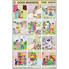 Good Manners Chart 50x75cm