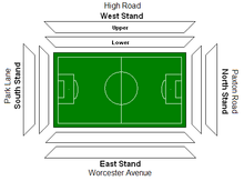 White Hart Lane Map White Hart Lane - Wikipedia