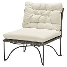 jutholmen chair outdoor dark gray kuddarna beige ikea in 2021 modular sofa easy chair outdoor seat pads