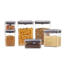 Whether you're a gourmet cook or prefer a menu that's quick and easy, the right food prep containers, tools and a little organization can make all the difference in the amount of time spent in the kitchen. Canister Sets The Container Store