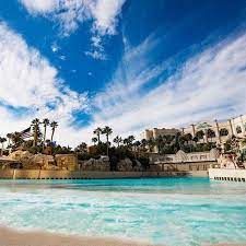 Our Idea Of A Perfect Weekend Escape Mandalaybay Beach Anyone Manmade Beach Inside The Hotel On The Las Vegas Nevada Travel Weekend Escape Delano Las Vegas
