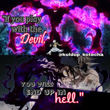 Asta Devil Black Clover Wallpaper Hd Pin On Anime Quotes