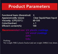 Polyurethane Acrylate Self-Matting Polymer for UV Mattingcoating on  Plastic, Wood, Paper