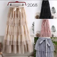 Pola dasar rok cara menjahit pakaian pola rok menjahit from id.pinterest.com. Rok Tutu Susun Premium Shopee Indonesia