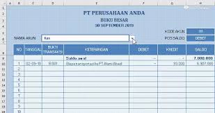 Selamat siang pak, bisa minta tolong dikirimkan format excel'a, soal'a saya penasaran sekali gmn cara'a biar buku besar tampil otomatis setiap ganti nama akun/kode akun tanpa mengubah tgl keterangan dll di nama akun sebelumnya. Format Buku Kas Umum