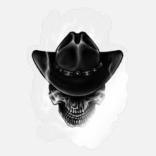 Sich behandeln ihre personenbezogenen daten vertraulich. Cowboy Totenkopf Tattoo Zeichnung Sticker Spreadshirt