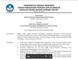 Berikut format yang dapat anda gunakan untuk keperluan payslip karyawan Contoh Sk Guru Honorer 2019 Ilmusosial Id