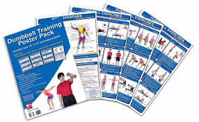 Dumbbell Training Poster Pack Productive Fitness