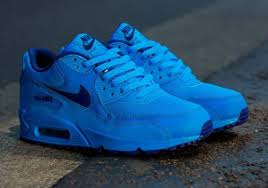 Nike Air Max 90 Gs Photo Blue Deep Royal Blue Sneakernews Com Nike Air Max Nike Shoes Outlet Nike Air Max 90