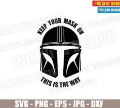 Every day new 3d models from all over the world. The Mandalorian Family Unclelorian Svg Dxf Png Star Wars Nanalorian