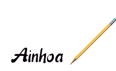 Resultado de imagen de nombre ainhoa