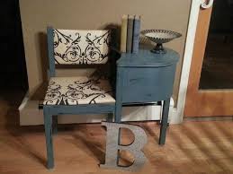 Gossip Table Bench Re Design And Painting Vinyl Furniture Home Decor Furniture Redo Furniture