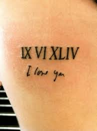 ¿qué letras usaban los romanos para escribir números? 15 Mejores Ideas Disenos Y Significado De Tatuajes Con Numeros Romanos Tatuaje
