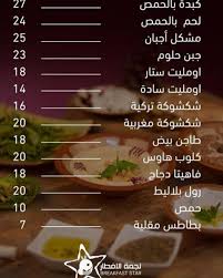 منيو مطعم نجمة الإفطار الأسعار المنيو الموقع كافيهات و مطاعم السعودية