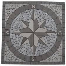 Gut, wahrscheinlich will er fliesen verlegen. Marmor Rosone 120x120 Cm Kompass Naturstein Windrose Mosaik Fliesen Einleger 033 Ebay