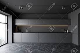We did not find results for: Interior Of Minimalistic Kitchen With Grey Walls Dark Wooden Floor Gray Countertops With Built In Sink And Cooker Dark Wooden Cupboards And Window With Mountain View 3d Rendering Stock Photo Picture And