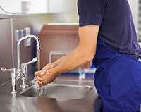 food worker handwashing in restaurants
