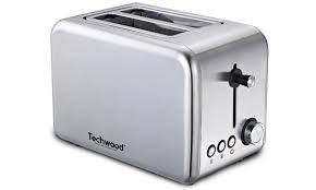 Grille Pain Inox Techwood 850w