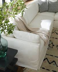 Choose from 1000's of fabrics to create a custom sofa. Sylvie Slipcovered Sectional Sanctuary Home And Gift