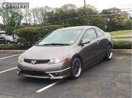 If you got any questions/comments about the person's tires/rims please message them. 2007 Honda Civic Lx With 18x8 Jnc Jnc005 And Nankang 215x40 On Stock Suspension 242268 Fitment Industries