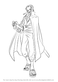 Weitere ideen zu one piece manga, ruffy, one piece bilder. Learn How To Draw Shanks From One Piece One Piece Step By Step Drawing Tutorials