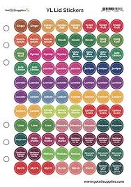 We print the highest quality essential oil stickers on the internet. Young Living Essential Oil Labels Bottle Cap Stickers For Yl Eo Bottles 7 Sheets 616 Lid Stickers For Aromatherapy Flyingtrav