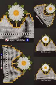 Benim Guzel Papatyam Kanavice Ornekleri Papatyalar Tig Isleri