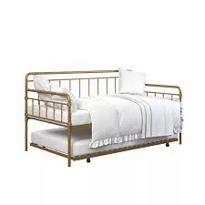 Minehead metal daybed with trundle color: Pin On Summer House
