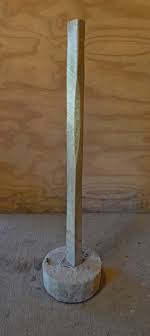 Historically, the longest lasting rammed earth walls were made of soil that was 70% sand and 30% clay. Don T Use A Sledgehammer There S A Better Tool For Ramming Earth Into Earthship Tires Earthship Forum At Permies