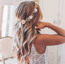 Using a braid around the head a crown is a classic little girl wedding hairstyle and with good reason! 55 Dreamy Wedding Hairstyles Bridal Hair Ideas For 2021