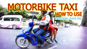 Image result for motorbike taxi bangkok thailand