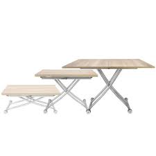 You 39 D Never Guess How Effortlessly This Table Can Transform And Adapt To Your Coffee Table To Dining Table Adjustable Coffee Table Extendable Coffee Table