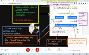 Maybe you would like to learn more about one of these? Google Meet Attendance Monitor