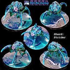 Airbrush Crystal Ice Shard Shard Crystal Airbrush Ice Shard Strider Gallery Dakkadakka At The Intersection Of Grim And D Striders Crystals Gallery