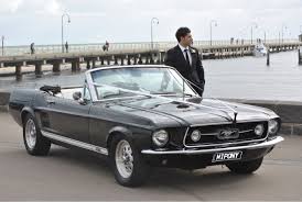 Mustangs In Black 1967 Gt Convertible Ford Mustang At St Kilda Beach In Melbourne For A Wedding Shoot Mustang Convertible Mustang Gt Mustang