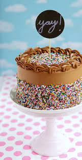 22 Delicious Birthday Cake Recipes For The Best Birthday Ever Chocolate Sprinkles Diy Cake Topper Diy Cake