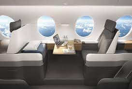 Interior view of the boom supersonic plane. Boom Supersonic Industrial Design And Aerospace Interior Design Katapult Design